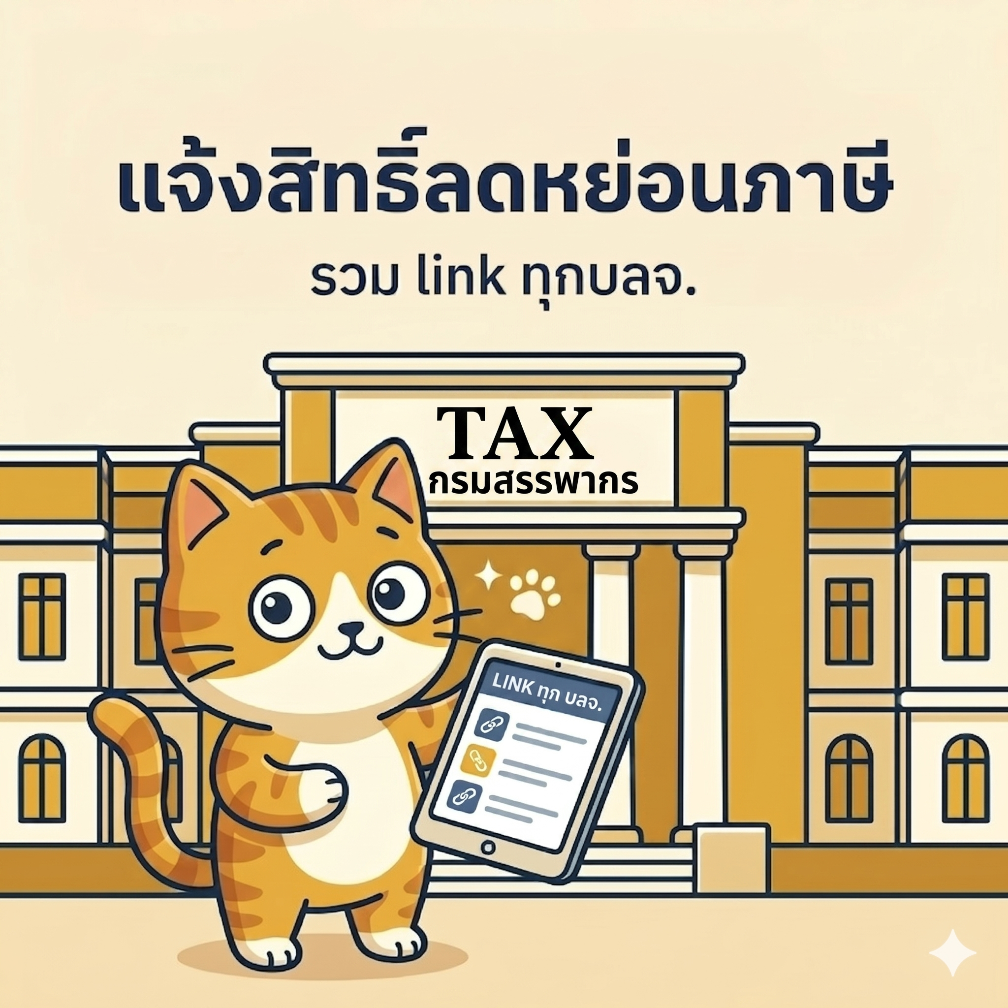 แจ้งสิทธิ์ลดหย่อนภาษี