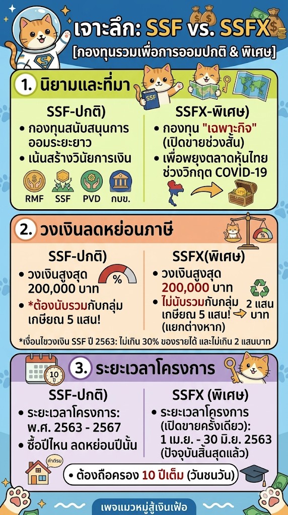 เปรียบเทียบ SSF & SSFX